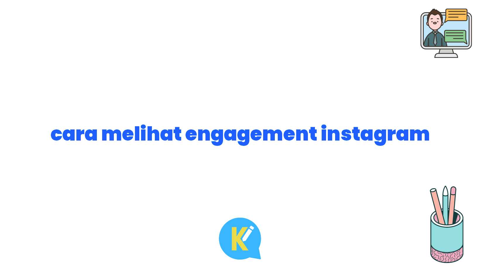 cara melihat engagement instagram