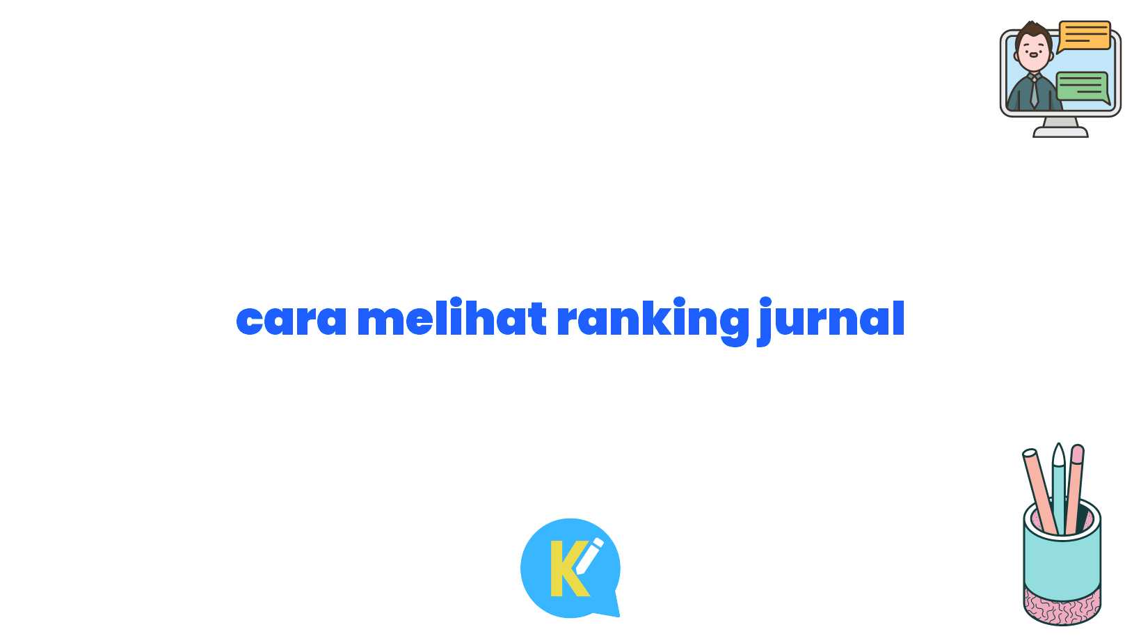 cara melihat ranking jurnal