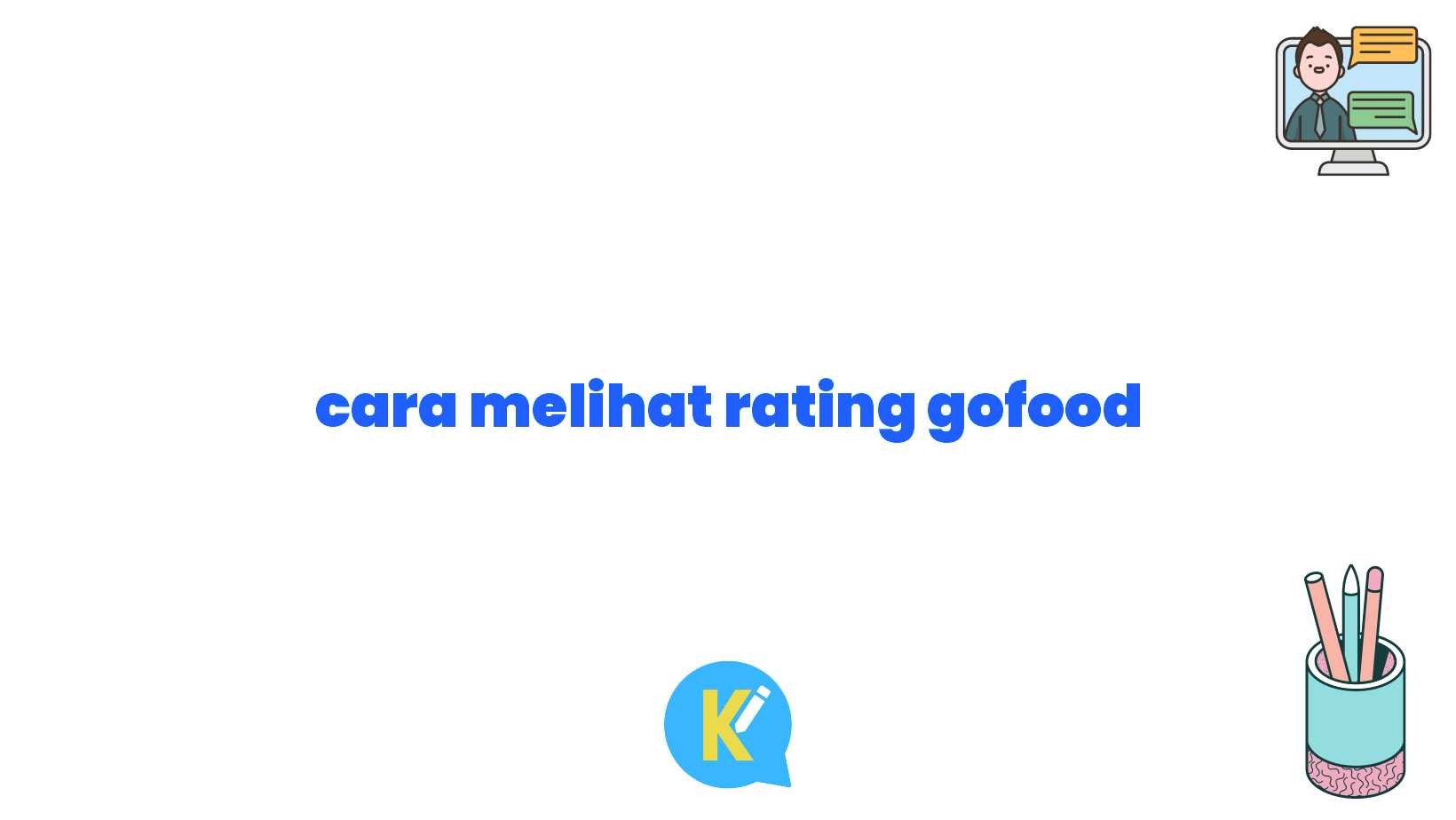 cara melihat rating gofood