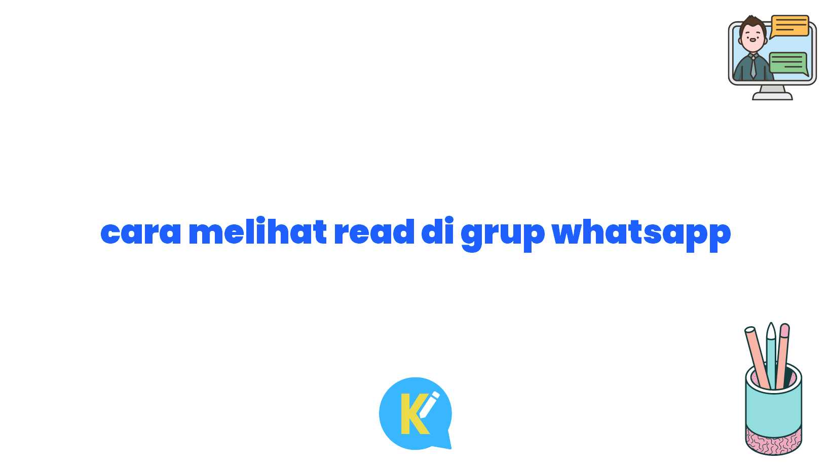 cara melihat read di grup whatsapp